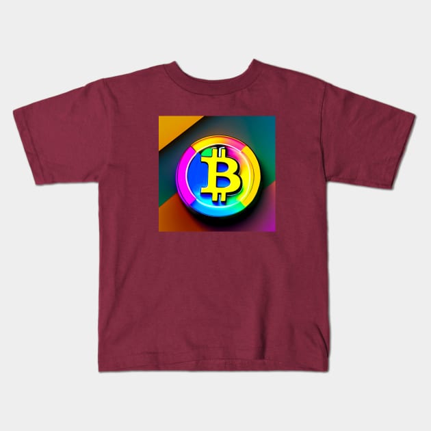 Bitcoin Kids T-Shirt by My Tee Style